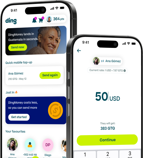 عکس از اپلیکیشن دینگ