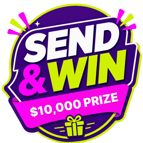 Send & Win — $10,000 prize